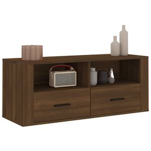 TV-Schrank D844 Eiche Schwarzbraun Dekor