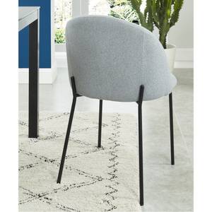 Lot de 2 chaises Slana Gris