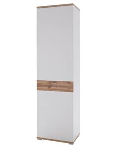 Garderobenschrank Mia 6 Weiß - Holzwerkstoff - Holzart/Dekor - 58 x 205 x 40 cm