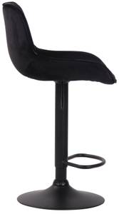 Tabouret de bar Lentini Lot de 2 Noir