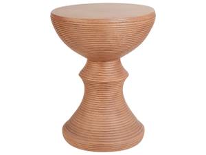 Table d'appoint CALDARO Marron - Céramique - 40 x 53 x 40 cm