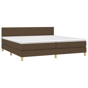 Boxspringbett 3017288-4 Dunkelbraun - Breite: 200 cm