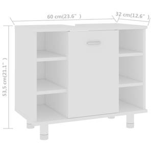 Armoire de salle de bain 3004124 Blanc