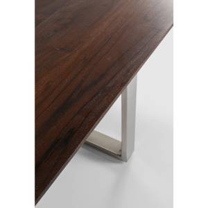 Table Symphony Walnut Gris brillant - 160 x 80 cm