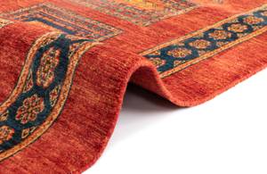 Tapis de couloir Kashkuli CIII Rouge - Textile - 84 x 1 x 197 cm