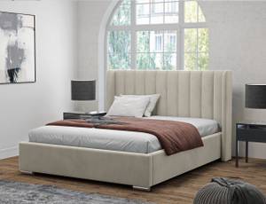 Doppelbett Kodal Beige - Breite: 202 cm