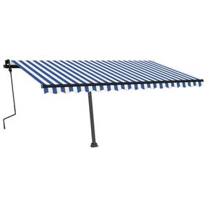 Markise 3007209-2 Blau - Metall - 450 x 300 x 450 cm