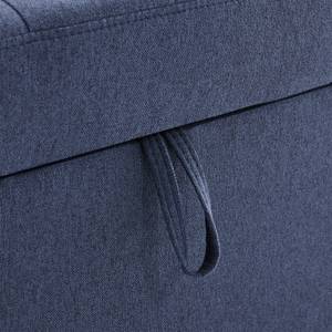 Ecksofa Mercury Ⅷ Blau - Holzwerkstoff - Metall - Textil - Holzart/Dekor - Holz teilmassiv - 141 x 87 x 212 cm