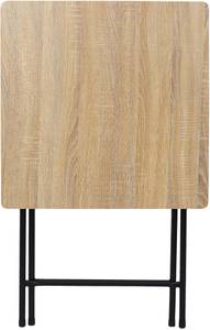 Table d'appoint plateau en bois ULM 60 x En partie en bois massif - 60 x 75 x 60 cm