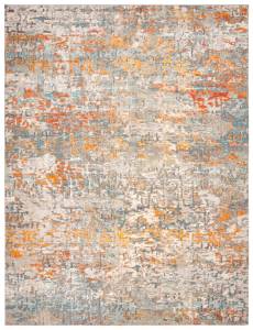 Innenteppich Manjor MADISON Grau - Orange - 185 x 275 cm