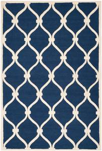 Teppich Hugo Blau - Textil - 185 x 2 x 275 cm