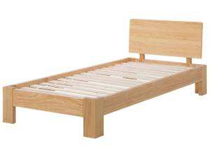 Einzelbett ROYAN Braun - Massivholz - 95 x 79 x 210 cm