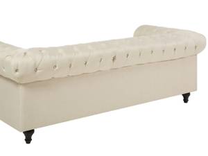 Canapé 3 places CHESTERFIELD Beige - 202 x 70 x 75 cm