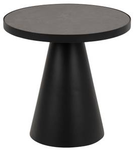 Table basse Sun Noir - Verre - 46 x 45 x 46 cm