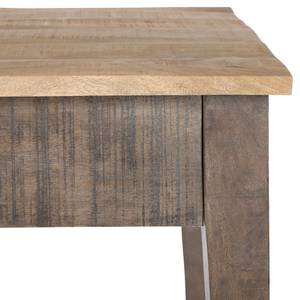 Table basse avec 117x70x455cm nature Marron - Bois massif - 70 x 46 x 117 cm