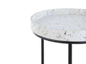 Table d'appoint TEXON Noir - Gris - Blanc - Jaune - Métal - 36 x 69 x 36 cm