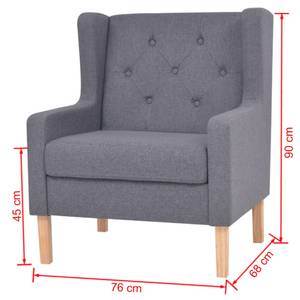 Sofa 295399-5 (3-teilig) Grau