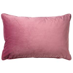 Coussin décoratif Finn Rose foncé - Textile - 60 x 40 x 60 cm