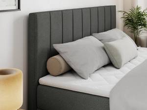 Boxspringbett ALLY Breite: 120 cm - H3 - Textil