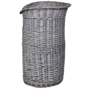 Katzenbett 170223 Grau - Rattan - Holzart/Dekor - 42 x 62 x 58 cm