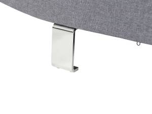 Ecksofa NORREA Grau - Silber