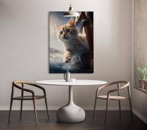 Leinwandbild Kitten Adventure II 80 x 120 cm