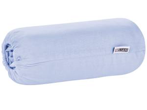 Drap housse JANBU Bleu - Bleu clair - Largeur : 160 cm