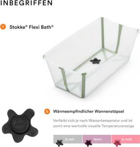 Babybadewanne Flexi Bath® Grün