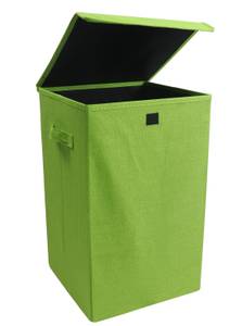 Wäschekorb Wäschebox Stoffbox Dreso M Grün - Textil - 30 x 50 x 30 cm