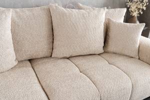 XXL Sofa ELEGANCIA Beige - Textil - 285 x 90 x 106 cm