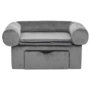 Hundesofa 3011176 Grau - Massivholz - Holzart/Dekor - 75 x 38 x 50 cm