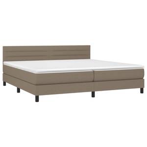 Boxspringbett 3017287-16 Taupe - Breite: 200 cm