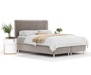 Boxspringbett Casone Taupe - Breite: 180 cm