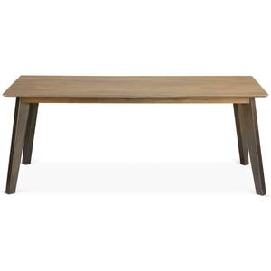 Esstisch Malaga Braun 200x100 cm Braun - Massivholz - Holzart/Dekor - 200 x 75 x 100 cm