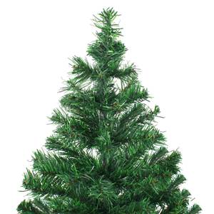 Sapin de noël Gris - Vert - Blanc - 90 x 180 x 90 cm