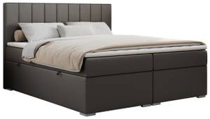 Boxspringbett ALLY Breite: 180 cm - H3 - Kunstleder