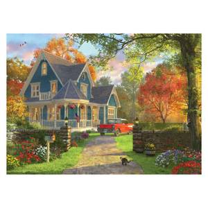 Puzzle D Davison Das blaue Landhaus Papier - 26 x 6 x 36 cm