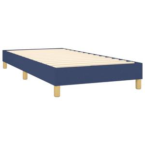 Boxspringbett 3016026-1 Blau - Braun - 90 x 25 cm