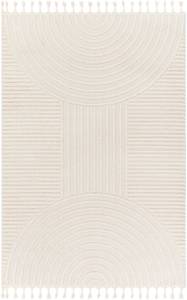 Tapis ZAMBIA Beige - Matière plastique - Textile - 160 x 2 x 213 cm