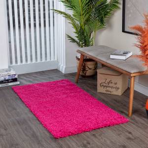 Hochflorteppich BORACAY Pink - 80 x 150 cm