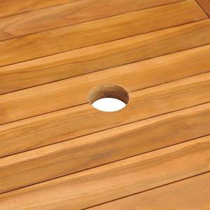 Garten-Essgruppe (5-teilig) 3007502-2 Braun - Massivholz - Holzart/Dekor - 90 x 75 x 150 cm