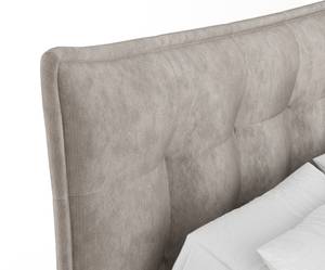 Boxspringbett Minori Taupe - Breite: 200 cm