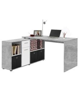 Bureau d'Angle Modulable Lex Blanc