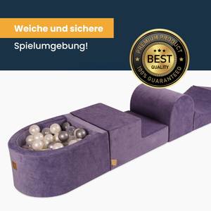 Spielplatz mit Bällebad KR Hochglanz Beige