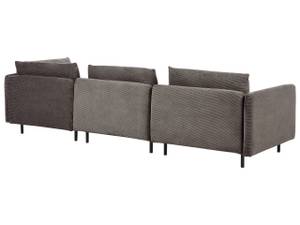 Modulsofa EGERIS 3-tlg Braun - Dunkelbraun - Armlehne davorstehend rechts