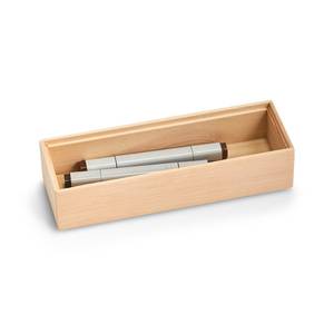 Zeller Ordnungsbox, Kiefer Beige - Massivholz - 8 x 5 x 23 cm