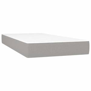 Boxspringbett 3017265-26 Hellgrau - Breite: 100 cm