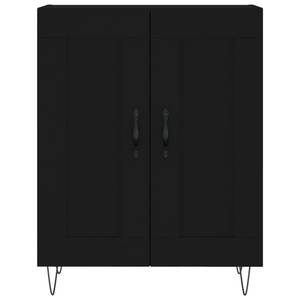 Highboard DE8553 Schwarz - Holzwerkstoff - 34 x 180 x 70 cm