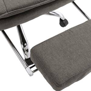 Chaise de bureau Gris - Textile - 68 x 120 x 64 cm