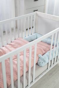 Babyzimmer-Set Mila II (3-teilig) Grau - Holzwerkstoff